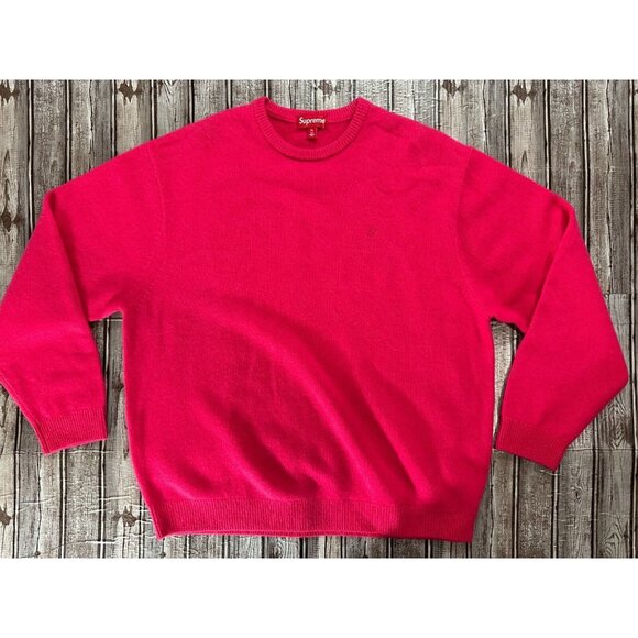Supreme Other - Supreme 100% Cashmere Sweater size XL color Pink